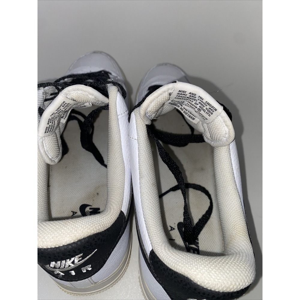Nike Air Force 1 '07 Men's Size 12 White/Black CT2302 100 Fast Shipping - Picture 8 of 15